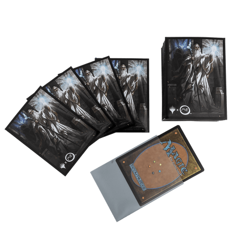 The Lord of the Rings: Tales of Middle-earth Gandalf Standard Deck Protector Sleeves (100ct) for Magic: The Gathering | Ultra PRO International