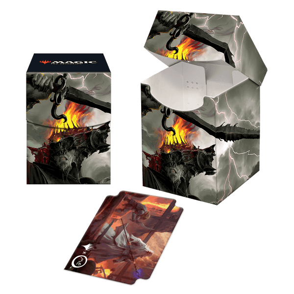 The Lord of the Rings: Tales of Middle-earth Sauron 100+ Deck Box for Magic: The Gathering