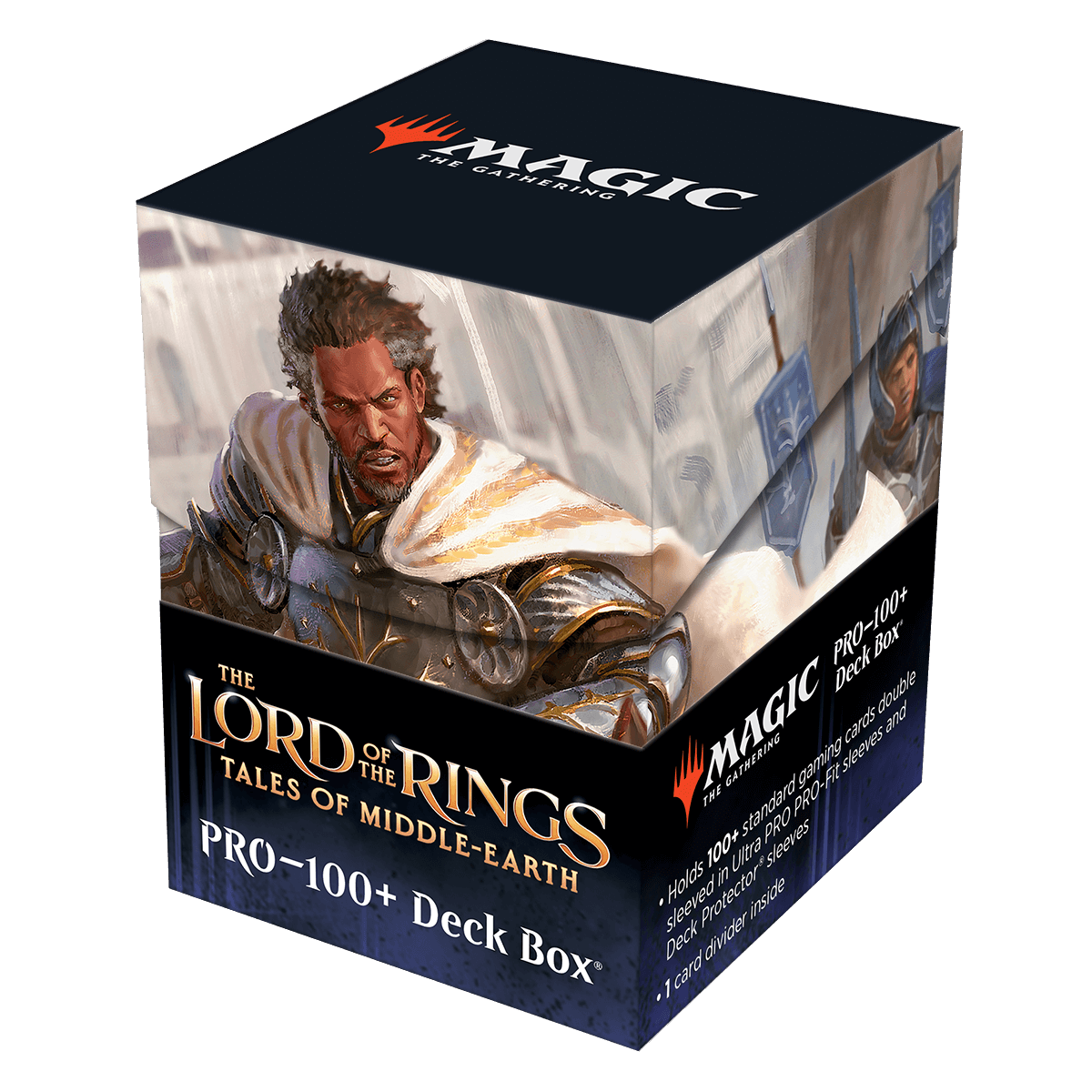 The Lord of the Rings: Tales of Middle-earth Aragorn 100+ Deck Box for Magic: The Gathering | Ultra PRO International