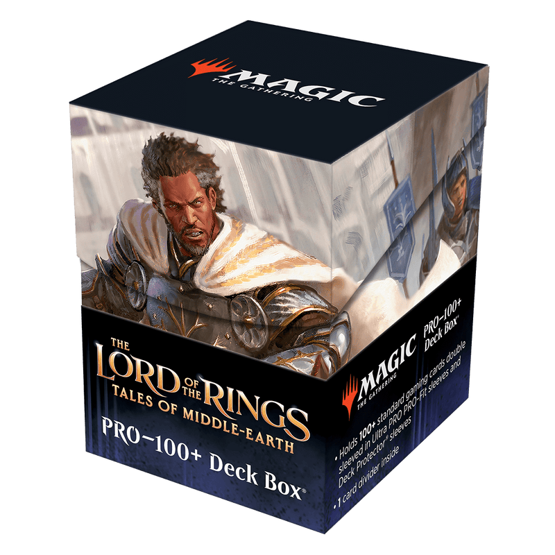 The Lord of the Rings: Tales of Middle-earth Aragorn 100+ Deck Box for Magic: The Gathering | Ultra PRO International