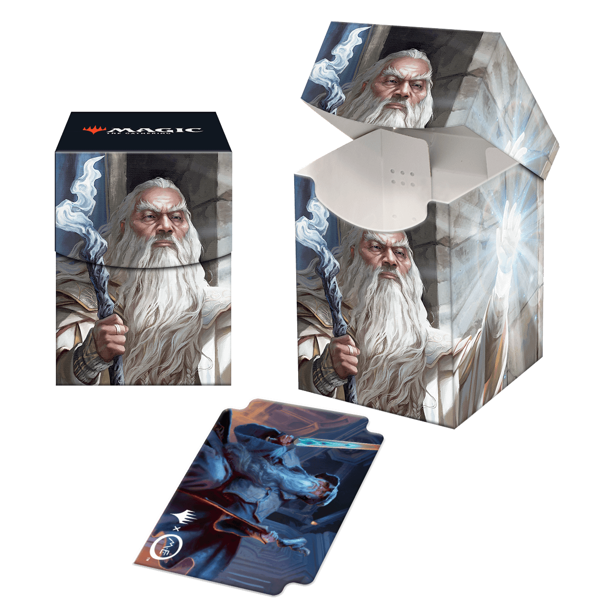 The Lord of the Rings: Tales of Middle-earth Gandalf 100+ Deck Box for Magic: The Gathering | Ultra PRO International