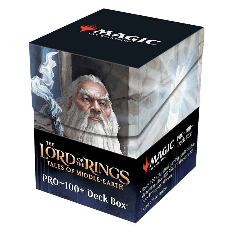 The Lord of the Rings: Tales of Middle-earth Gandalf 100+ Deck Box for Magic: The Gathering | Ultra PRO International