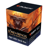 The Lord of the Rings: Tales of Middle-earth Sauron v2 100+ Deck Box for Magic: The Gathering | Ultra PRO International