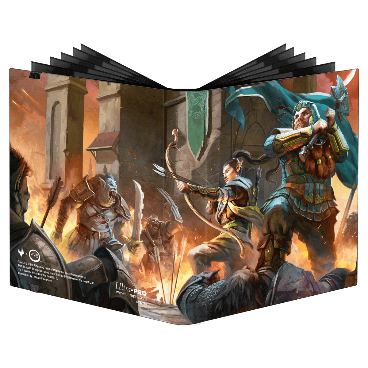 The Lord of the Rings: Tales of Middle-earth Legolas & Gimli 4-Pocket PRO- Binder for Magic: The Gathering
