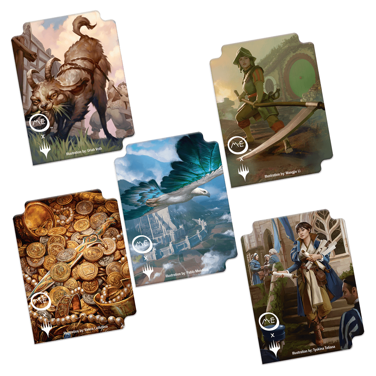 The Lord of the Rings: Tales of Middle-earth Token Dividers with Deck Box for Magic: The Gathering | Ultra PRO International