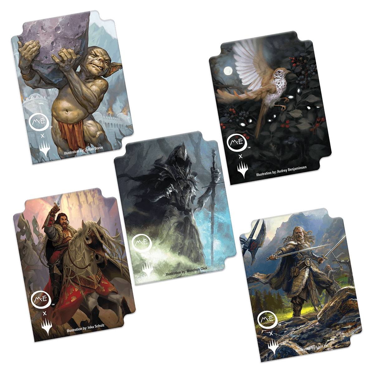 The Lord of the Rings: Tales of Middle-earth Token Dividers with Deck Box for Magic: The Gathering | Ultra PRO International