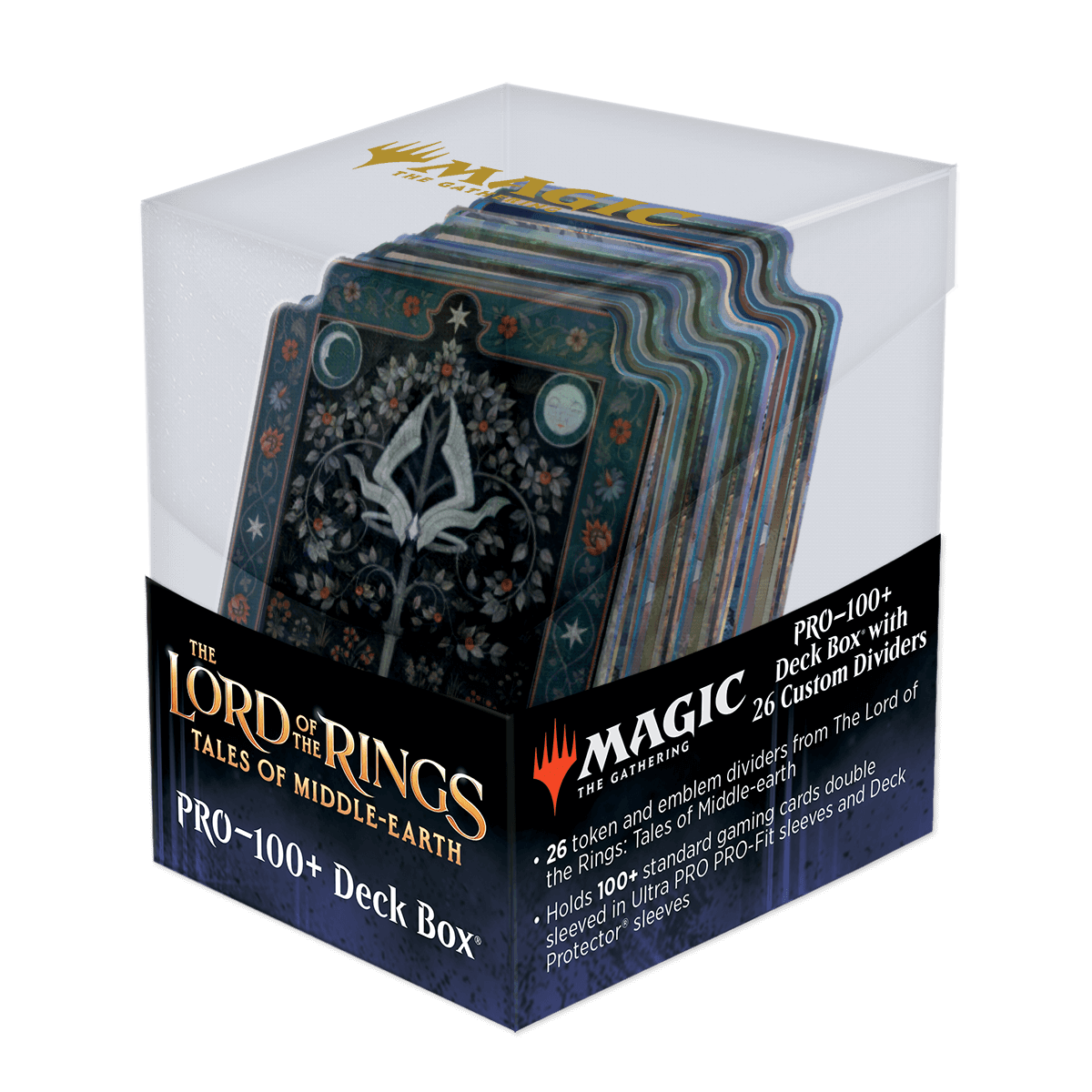 The Lord of the Rings: Tales of Middle-earth Token Dividers with Deck Box for Magic: The Gathering | Ultra PRO International