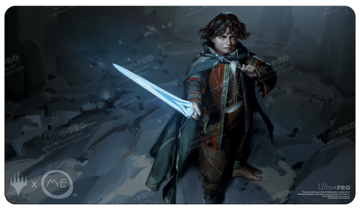 The Lord of the Rings: Tales of Middle-earth Frodo Standard Gaming Playmat for Magic: The Gathering | Ultra PRO International