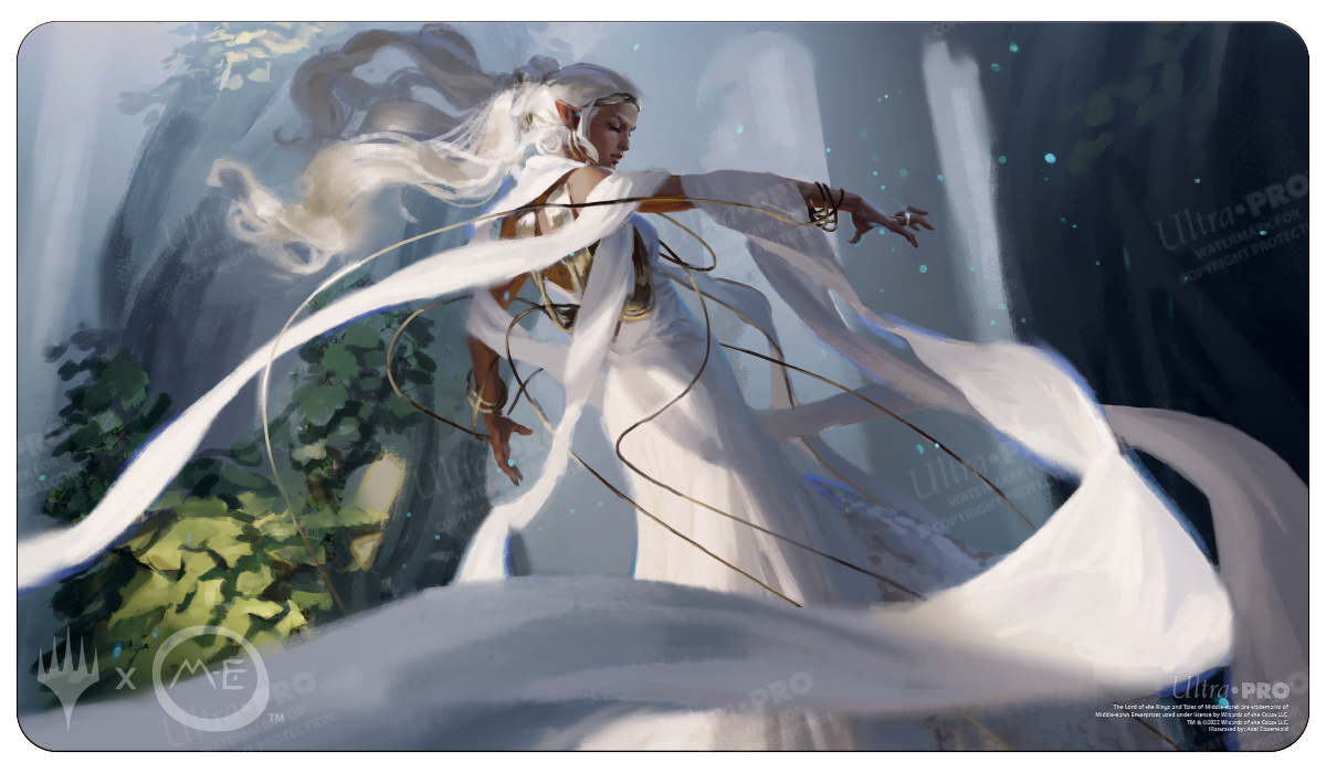 The Lord of the Rings: Tales of Middle-earth Galadriel Standard Gaming Playmat for Magic: The Gathering | Ultra PRO International