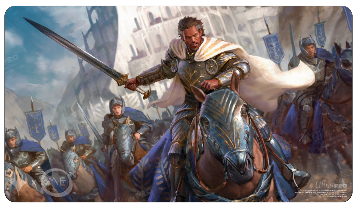 The Lord of the Rings: Tales of Middle-earth Aragorn Standard Gaming Playmat for Magic: The Gathering | Ultra PRO International