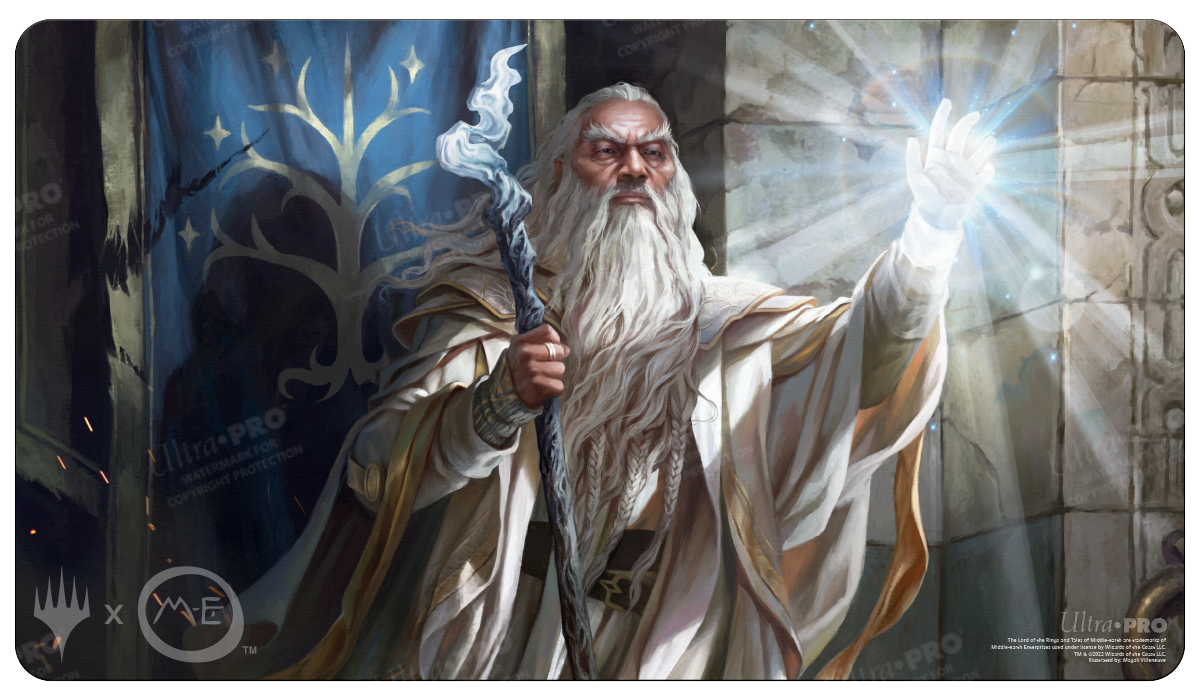 The Lord of the Rings: Tales of Middle-earth Gandalf Standard Gaming Playmat for Magic: The Gathering | Ultra PRO International