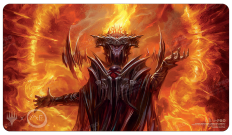 The Lord of the Rings: Tales of Middle-earth Sauron v2 Standard Gaming Playmat for Magic: The Gathering | Ultra PRO International