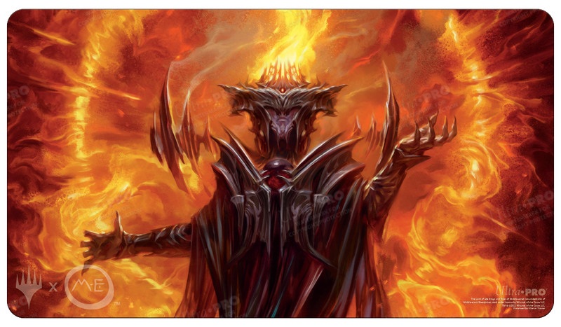 The Lord of the Rings: Tales of Middle-earth Sauron v2 Standard Gaming Playmat for Magic: The Gathering | Ultra PRO International
