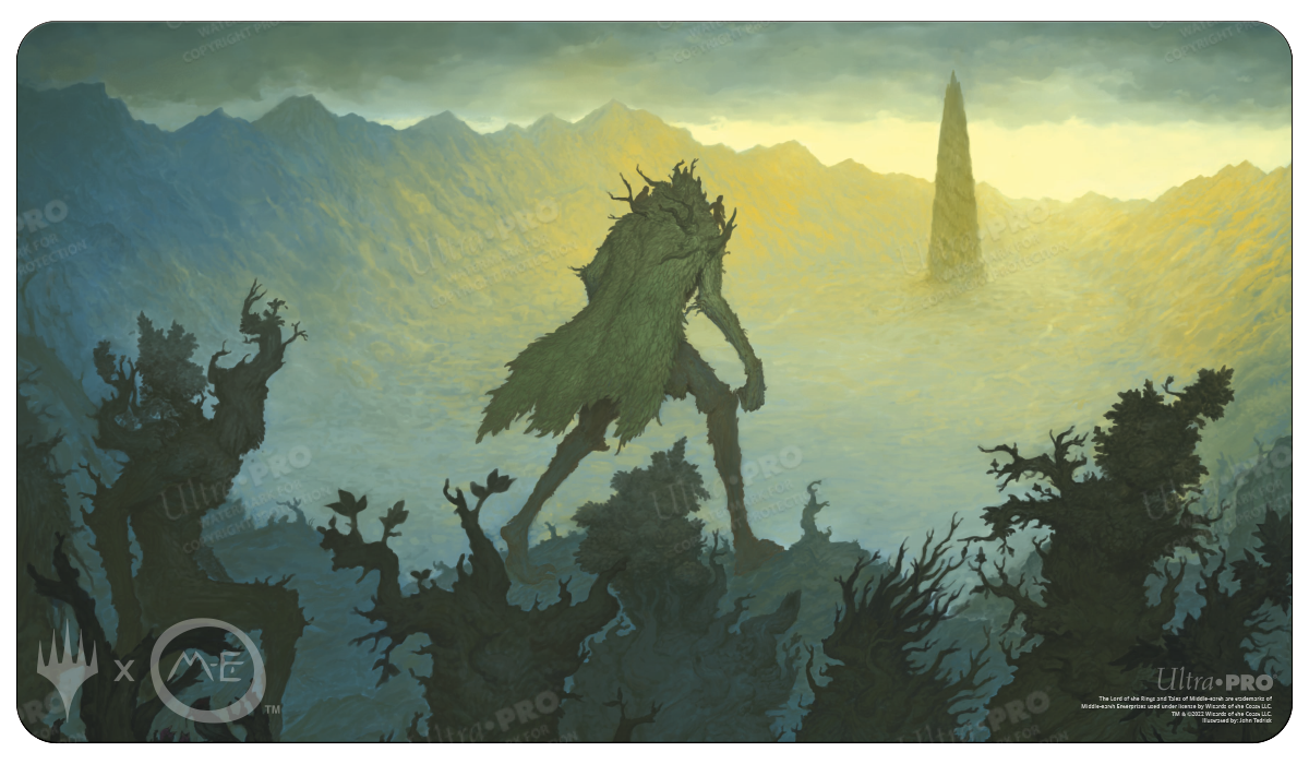 The Lord of the Rings: Tales of Middle-earth Treebeard Standard Gaming Playmat for Magic: The Gathering | Ultra PRO International