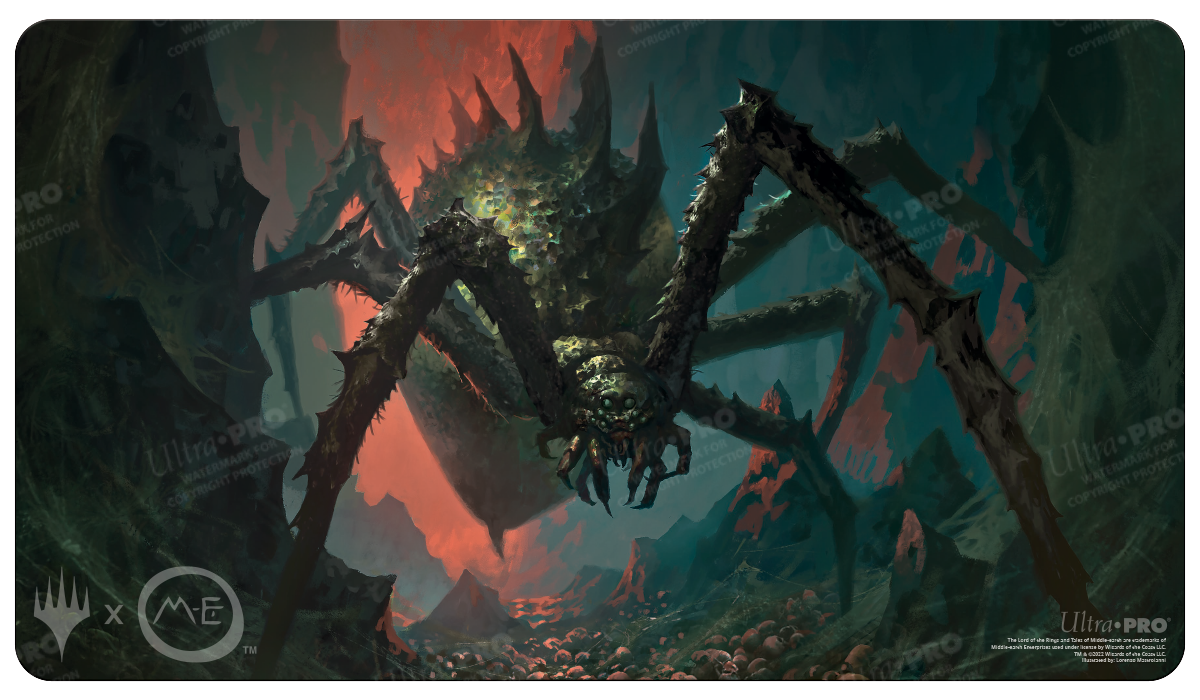 The Lord of the Rings: Tales of Middle-earth Shelob Standard Gaming Playmat for Magic: The Gathering | Ultra PRO International