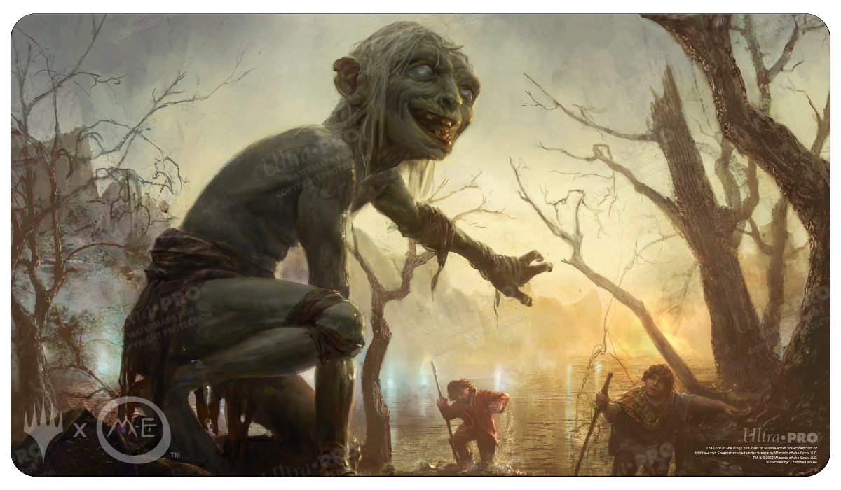 The Lord of the Rings: Tales of Middle-earth Sméagol Standard Gaming Playmat for Magic: The Gathering | Ultra PRO International