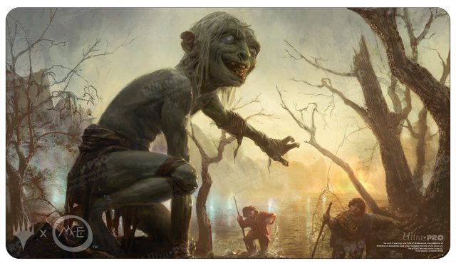 The Lord of the Rings: Tales of Middle-earth Sméagol Standard Gaming Playmat for Magic: The Gathering | Ultra PRO International