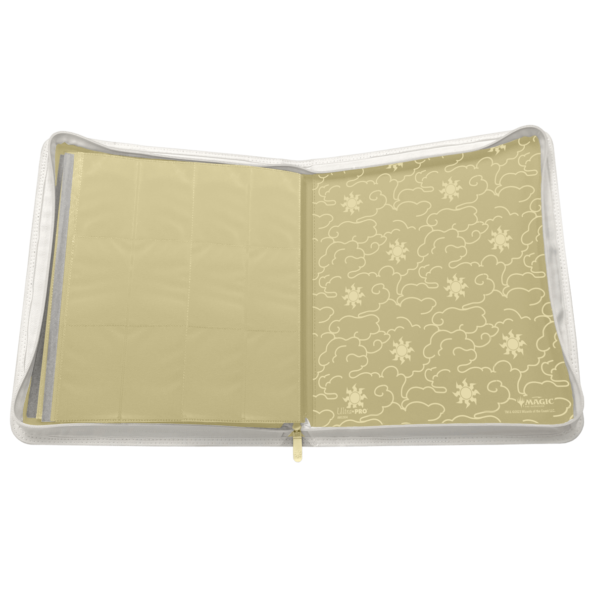 Mana 8 - 12-Pocket Zip PRO-Binder - Plains for Magic: The