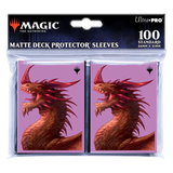 Commander Masters The Ur-Dragon Standard Deck Protector Sleeves (100ct) for Magic: The Gathering | Ultra PRO International