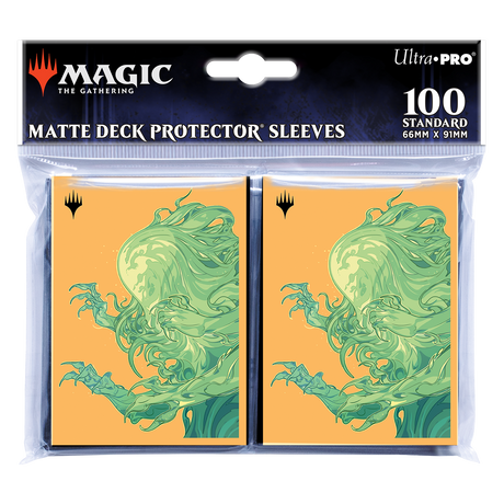 Commander Masters Omnath, Locus of Mana Standard Deck Protector Sleeves (100ct) for Magic: The Gathering | Ultra PRO International