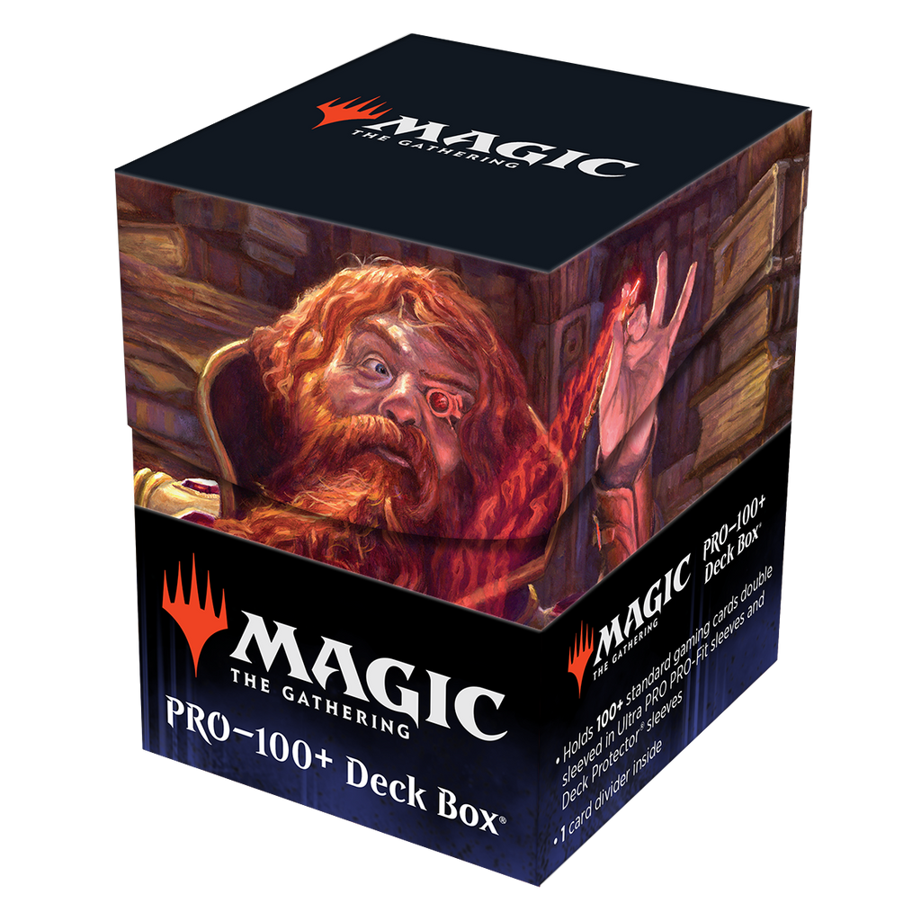 Magic The Gathering Commander Deck Box, 100+ Deck Box, Fits 150  Double-sleeved Cards