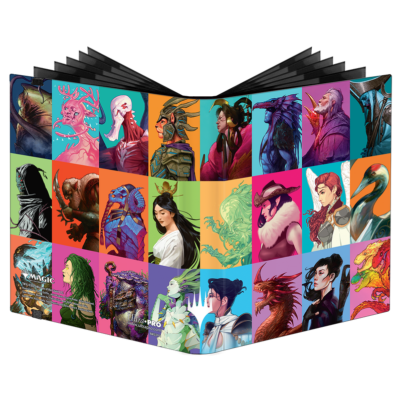 Ultra Pro 9-Pocket PRO-Binder Für Magic: The Gathering – Hauptset 2021, Hält 360 Karten, Seitliches Lade-Design