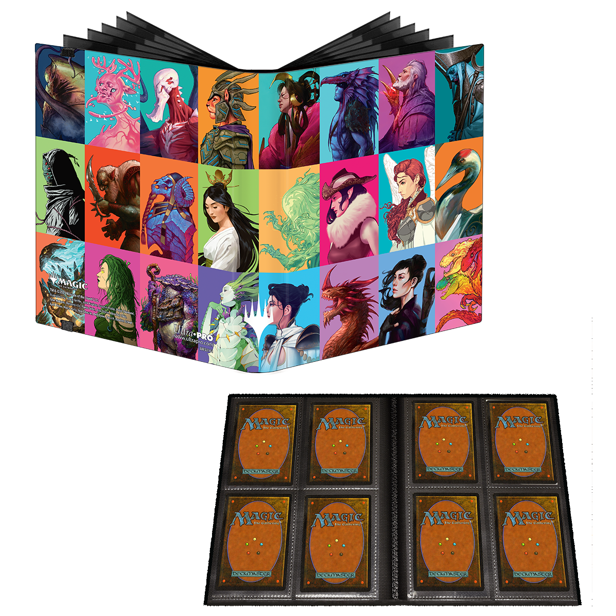 Commander Masters Pop Collage 4-Pocket PRO-Binder for Magic: The Gathering | Ultra PRO International