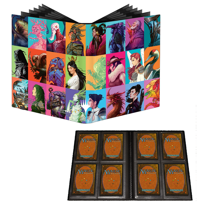 Commander Masters Pop Collage 4-Pocket PRO-Binder for Magic: The Gathering | Ultra PRO International