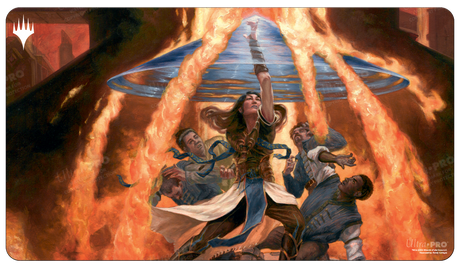 Commander Masters Fierce Guardianship Blue Standard Gaming Playmat for Magic: The Gathering | Ultra PRO International