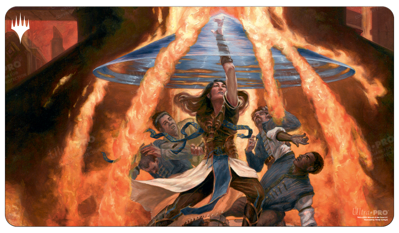 Commander Masters Fierce Guardianship Blue Standard Gaming Playmat for Magic: The Gathering | Ultra PRO International