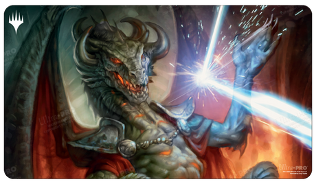 Commander Masters Deflecting Swat Red Standard Gaming Playmat for Magic: The Gathering | Ultra PRO International