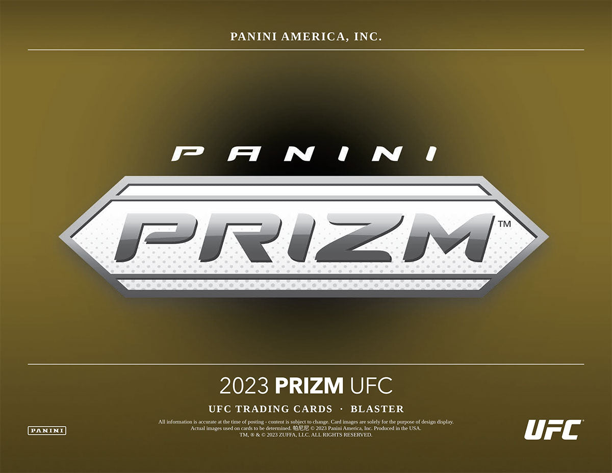 Good UFC 2021-2022 factory sealed panini prizm blaster box x4