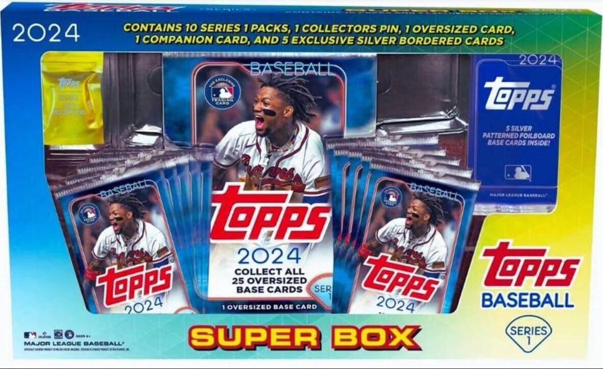 2024 Topps Baseball Series 1 Super Box #12466 | Ultra PRO International