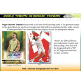 2024 Topps Chrome Tennis Blaster Box | Ultra PRO International