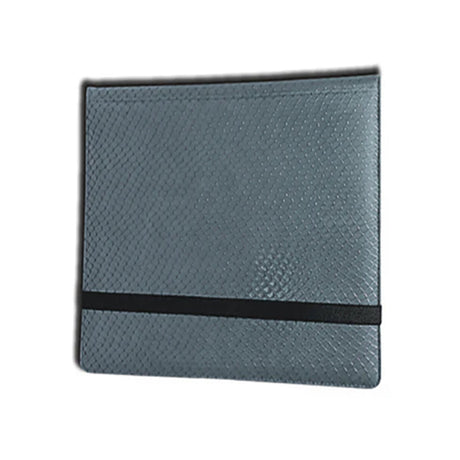 3X4 12 Pocket Dragon Hide Grey Binder