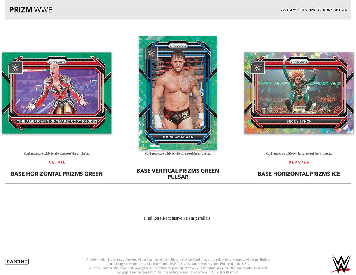 2023 Panini Prizm WWE Blaster Box #13858 | Ultra PRO International