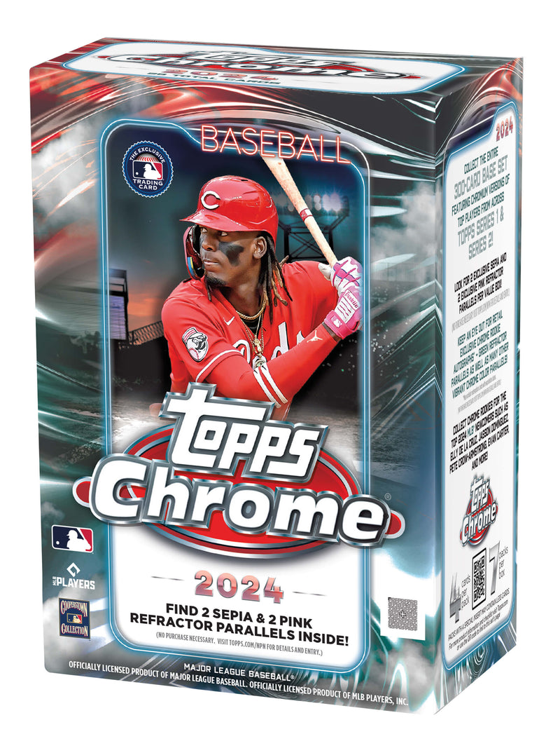 2024 Topps Chrome Baseball Blaster Box 12897 | Ultra PRO International