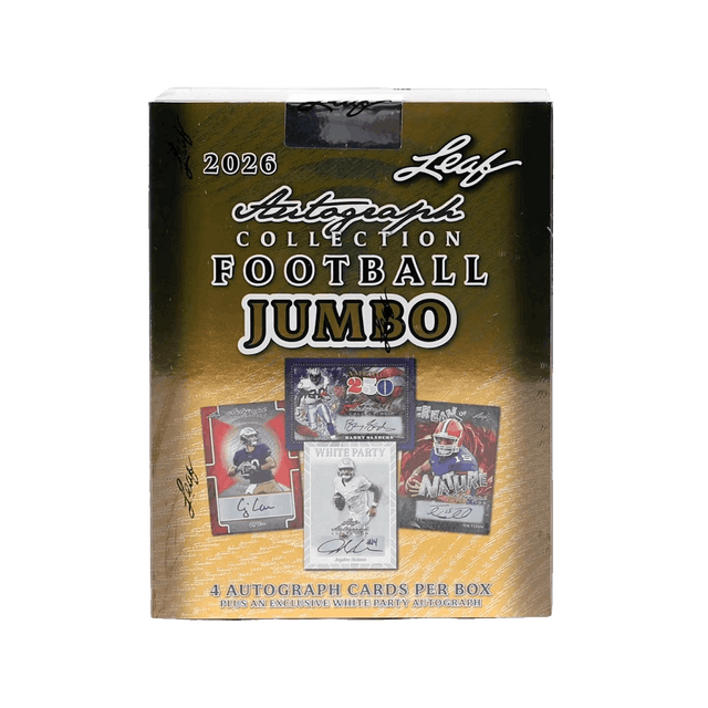 2026 Leaf Autograph Collection Football Jumbo Box | Ultra PRO