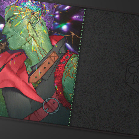 Critical Role: Bells Hells - Portrait Series Ashton Black-Stitched Playmat for Tabletop Gaming - Image 3 | Ultra PRO
