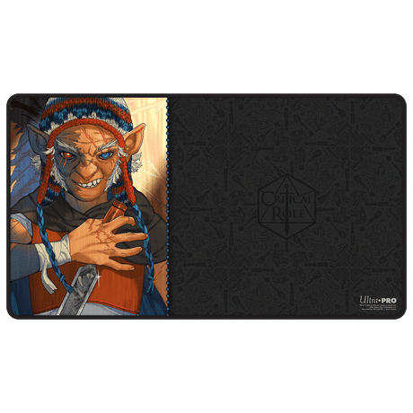 Critical Role: Bells Hells - Portrait Series Chetney Black-Stitched Playmat for Tabletop Gaming - Front | Ultra PRO