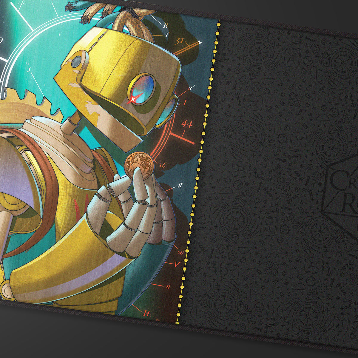 Critical Role: Bells Hells - Portrait Series FCG Black-Stitched Playmat for Tabletop Gaming - Image 2 | Ultra PRO