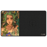 Critical Role: Bells Hells - Portrait Series Fearne Black-Stitched Playmat for Tabletop Gaming - Front | Ultra PRO
