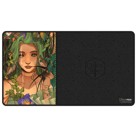 Critical Role: Bells Hells - Portrait Series Fearne Black-Stitched Playmat for Tabletop Gaming - Front | Ultra PRO