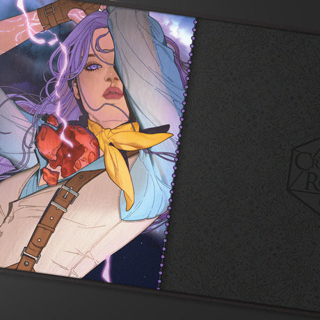 Critical Role: Bells Hells - Portrait Series Imogen Black-Stitched Playmat for Tabletop Gaming - Image 3 | Ultra PRO