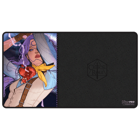 Critical Role: Bells Hells - Portrait Series Imogen Black-Stitched Playmat for Tabletop Gaming - Front | Ultra PRO