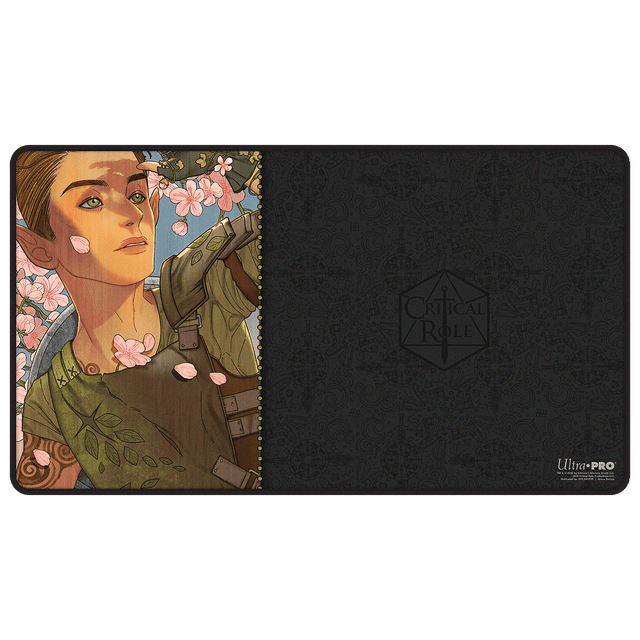 Critical Role: Bells Hells - Portrait Series Orym Black-Stitched Playmat for Tabletop Gaming - Front | Ultra PRO