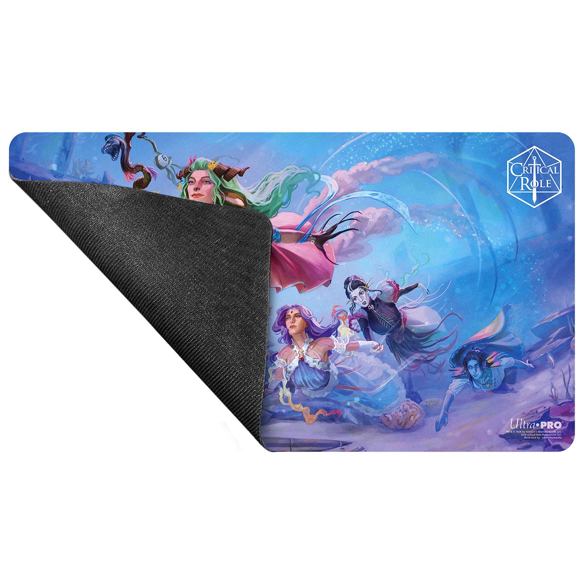 Critical Role: Bells Hells – Maelstrom Kingdom | Echoes of Exandria Playmat for Tabletop Gaming - Rubber | Ultra PRO
