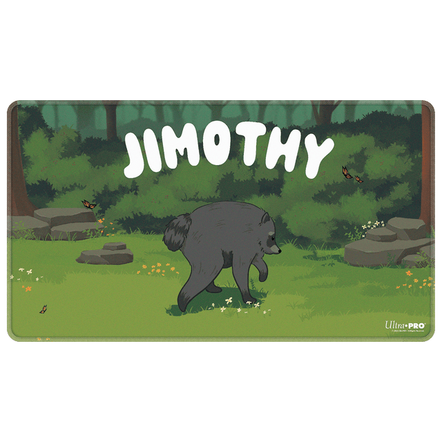 Jimothy the Raccoon Playmat for Tabletop Gaming - Front | Ultra PRO