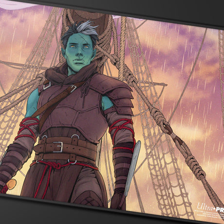 Critical Role: The Mighty Nein - Illustrated: Fjord Stone Black-Stitched Playmat for Tabletop Gaming - Image 6 | Ultra PRO