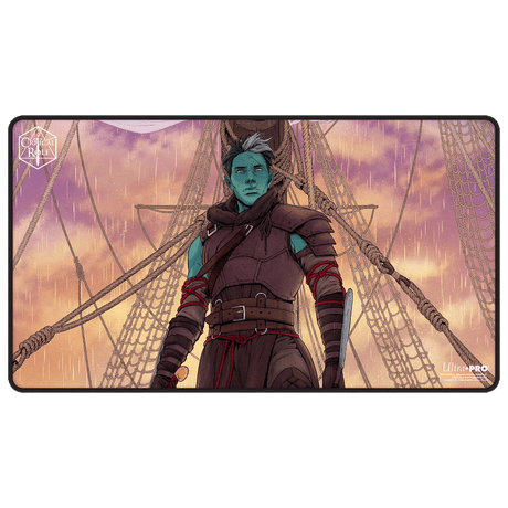 Critical Role: The Mighty Nein - Illustrated: Fjord Stone Black-Stitched Playmat for Tabletop Gaming - Front | Ultra PRO